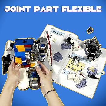 Mrkuriosity Mecha-Bear Building Sets, Half-Mecha Violent